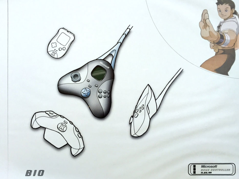 Illustration for article titled Original Xbox Controller Prototypes Look Like Dreamcast Tears